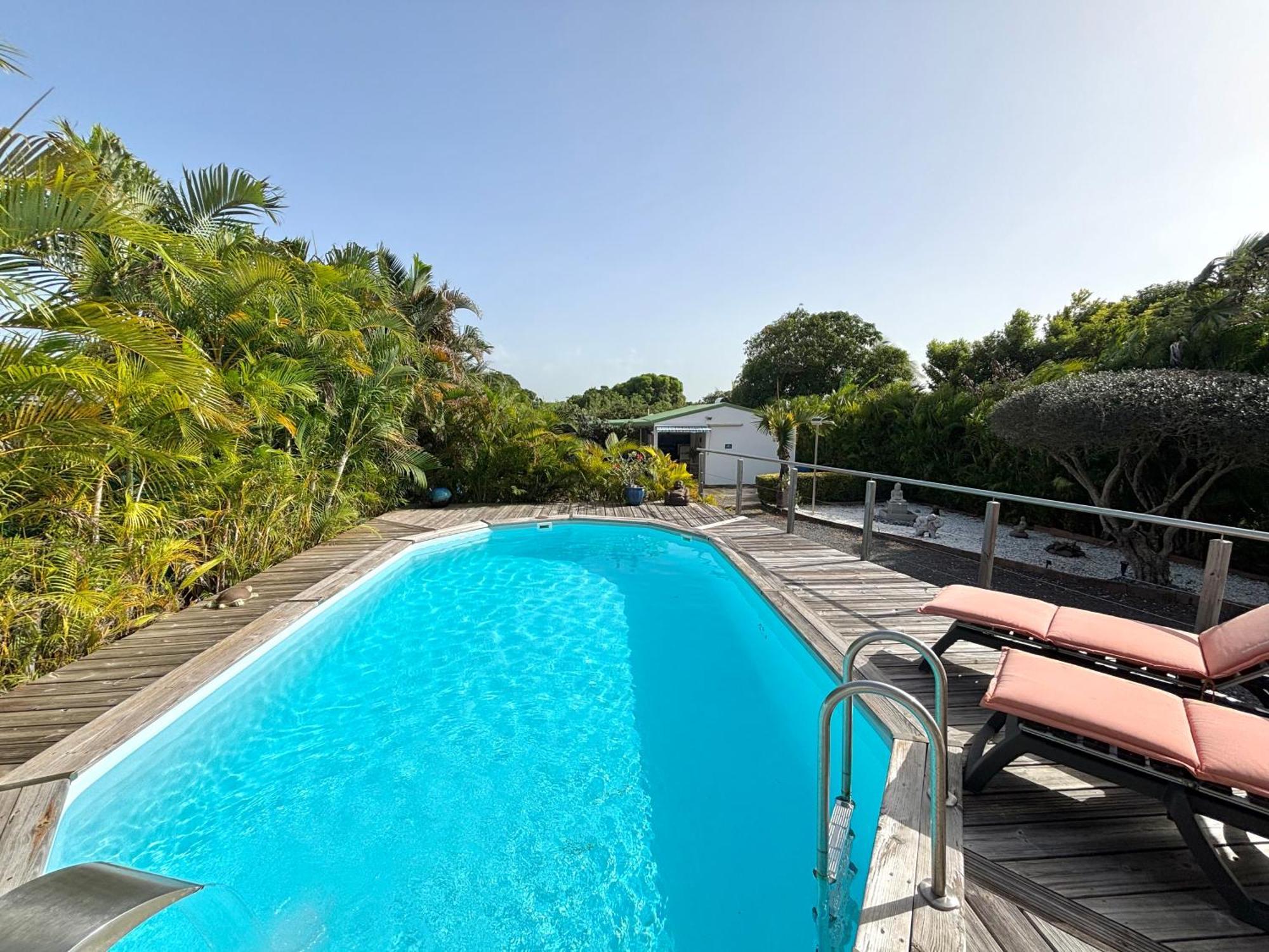 Gites Les Bienheureux - Piscine, Hamak, Terrasse Anse-Bertrand Exteriér fotografie